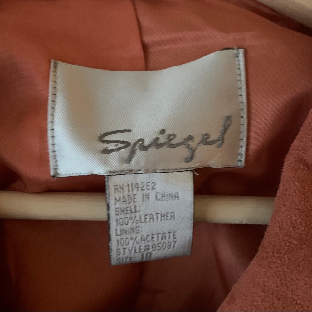 Spiegel | Leather Cropped Jacket | L - Picture 7 of 11